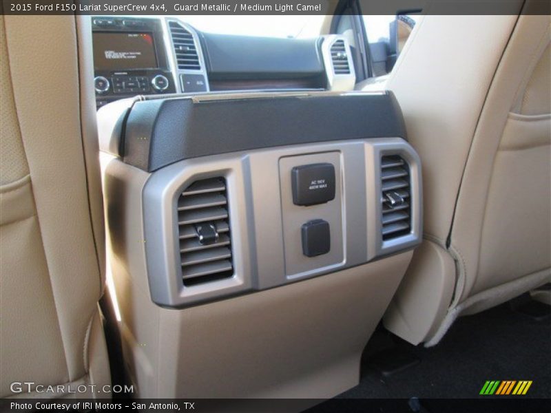 Guard Metallic / Medium Light Camel 2015 Ford F150 Lariat SuperCrew 4x4