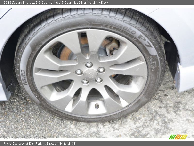 Ice Silver Metallic / Black 2013 Subaru Impreza 2.0i Sport Limited 5 Door