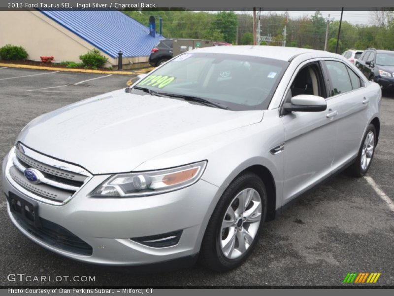 Ingot Silver / Charcoal Black 2012 Ford Taurus SEL