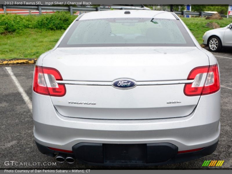 Ingot Silver / Charcoal Black 2012 Ford Taurus SEL