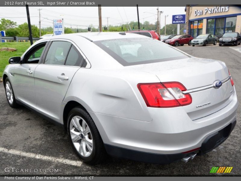Ingot Silver / Charcoal Black 2012 Ford Taurus SEL