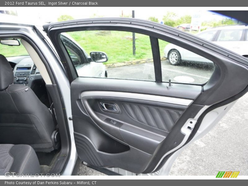 Ingot Silver / Charcoal Black 2012 Ford Taurus SEL