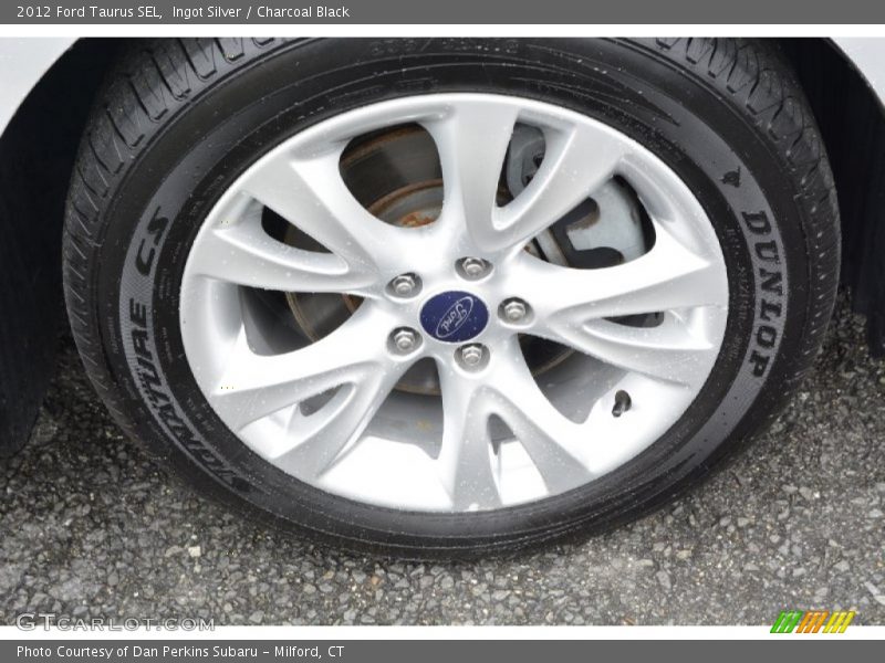 Ingot Silver / Charcoal Black 2012 Ford Taurus SEL