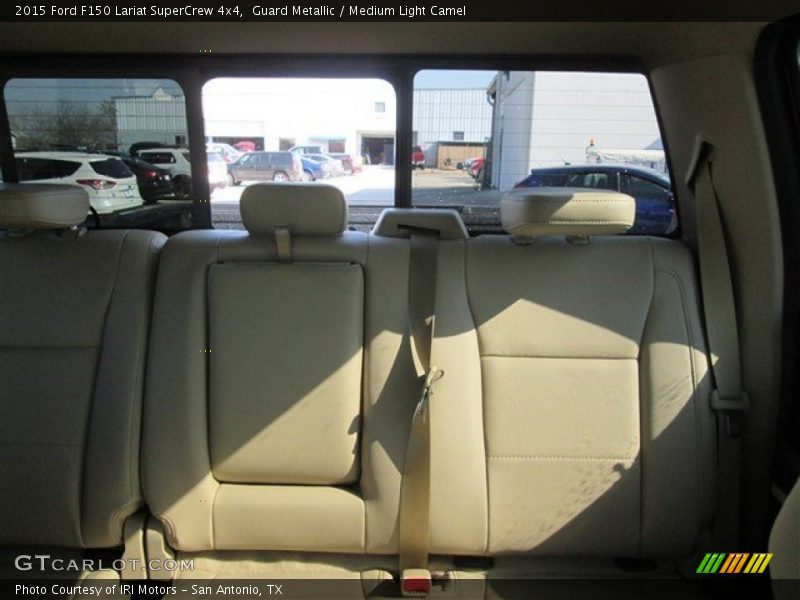 Guard Metallic / Medium Light Camel 2015 Ford F150 Lariat SuperCrew 4x4