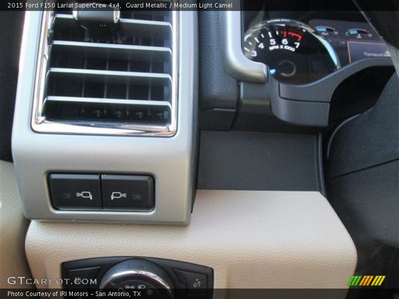 Guard Metallic / Medium Light Camel 2015 Ford F150 Lariat SuperCrew 4x4