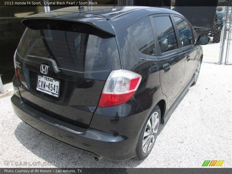 Crystal Black Pearl / Sport Black 2013 Honda Fit Sport