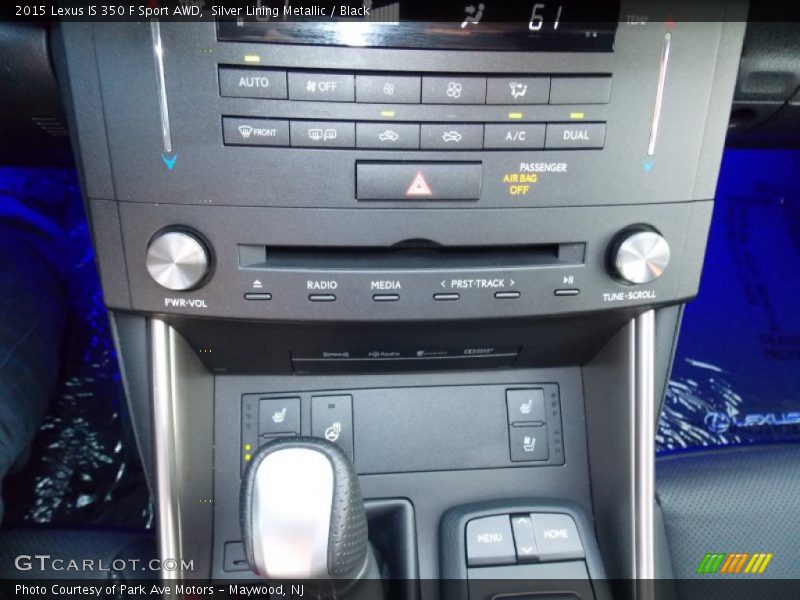 Controls of 2015 IS 350 F Sport AWD