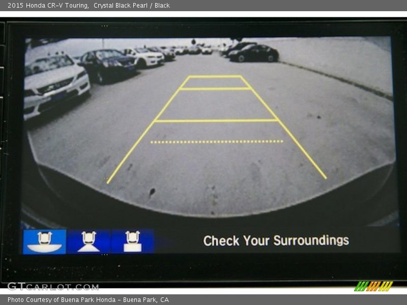 Crystal Black Pearl / Black 2015 Honda CR-V Touring