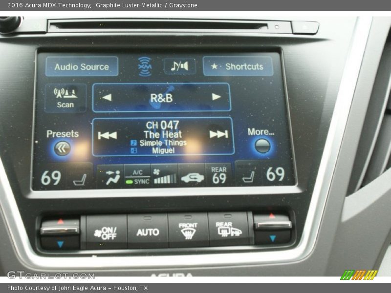 Graphite Luster Metallic / Graystone 2016 Acura MDX Technology