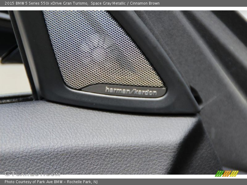 Space Gray Metallic / Cinnamon Brown 2015 BMW 5 Series 550i xDrive Gran Turismo