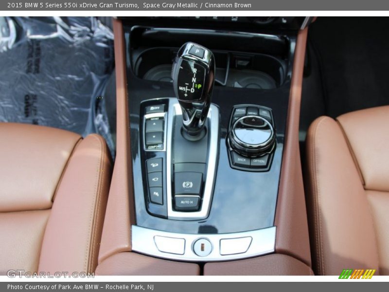 Space Gray Metallic / Cinnamon Brown 2015 BMW 5 Series 550i xDrive Gran Turismo
