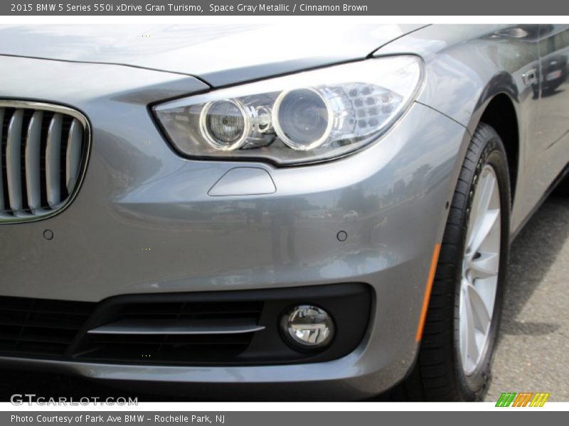 Space Gray Metallic / Cinnamon Brown 2015 BMW 5 Series 550i xDrive Gran Turismo