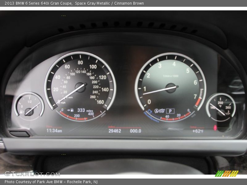  2013 6 Series 640i Gran Coupe 640i Gran Coupe Gauges