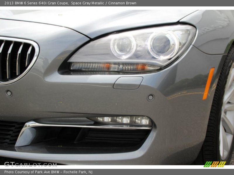 Space Gray Metallic / Cinnamon Brown 2013 BMW 6 Series 640i Gran Coupe