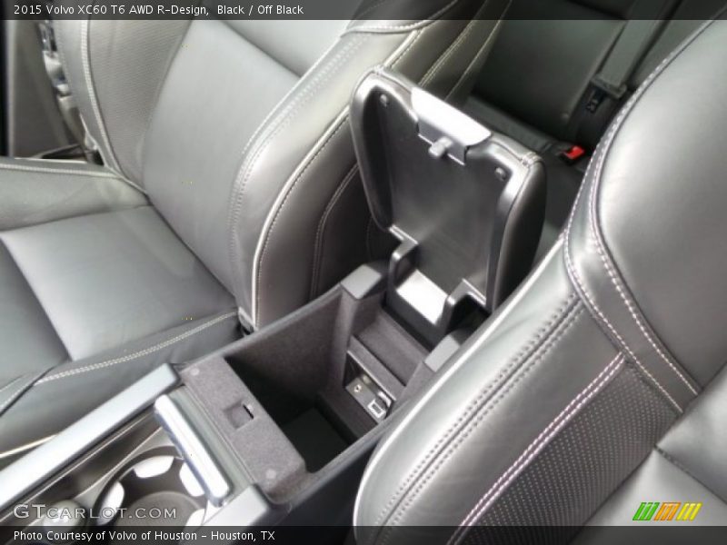 Black / Off Black 2015 Volvo XC60 T6 AWD R-Design