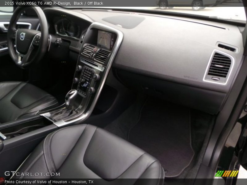 Black / Off Black 2015 Volvo XC60 T6 AWD R-Design