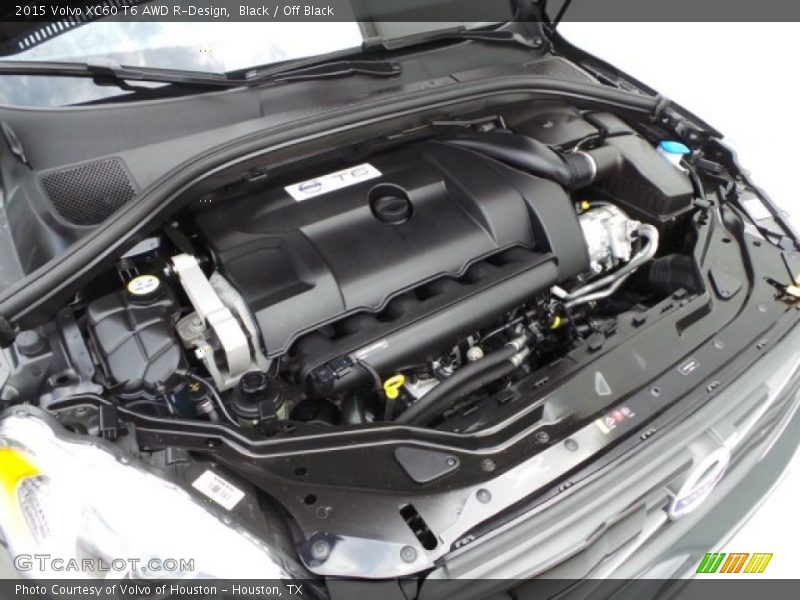 Black / Off Black 2015 Volvo XC60 T6 AWD R-Design