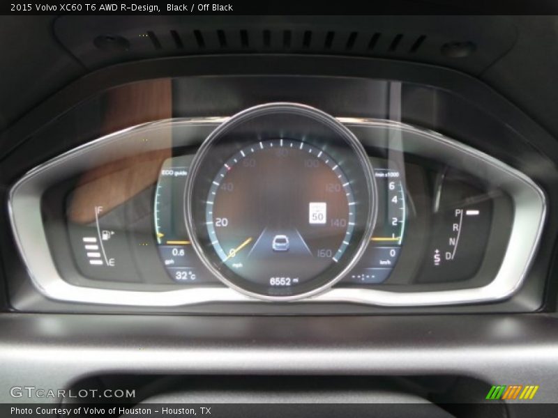 Black / Off Black 2015 Volvo XC60 T6 AWD R-Design