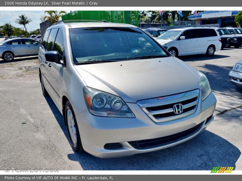 Silver Pearl Metallic / Gray 2006 Honda Odyssey LX