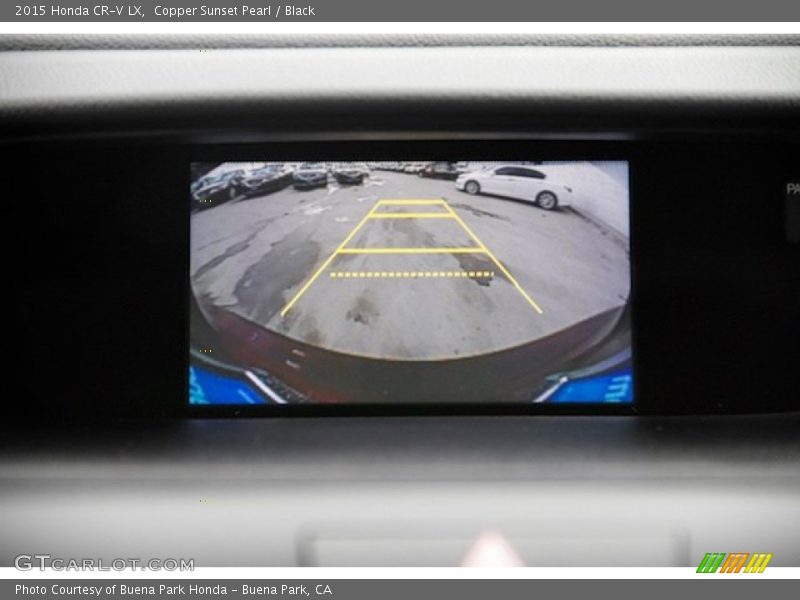 Copper Sunset Pearl / Black 2015 Honda CR-V LX