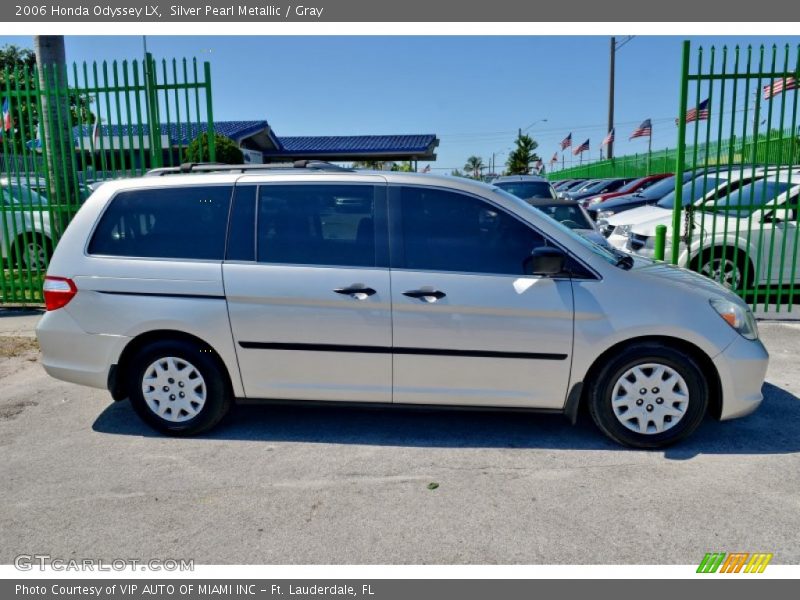 Silver Pearl Metallic / Gray 2006 Honda Odyssey LX