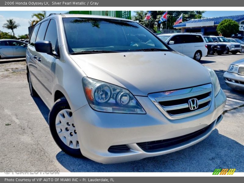 Silver Pearl Metallic / Gray 2006 Honda Odyssey LX