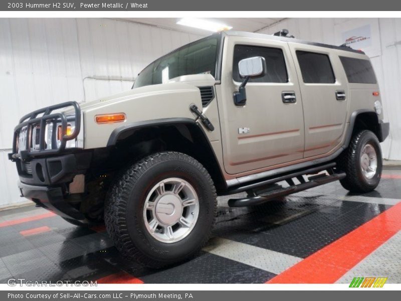 Pewter Metallic / Wheat 2003 Hummer H2 SUV