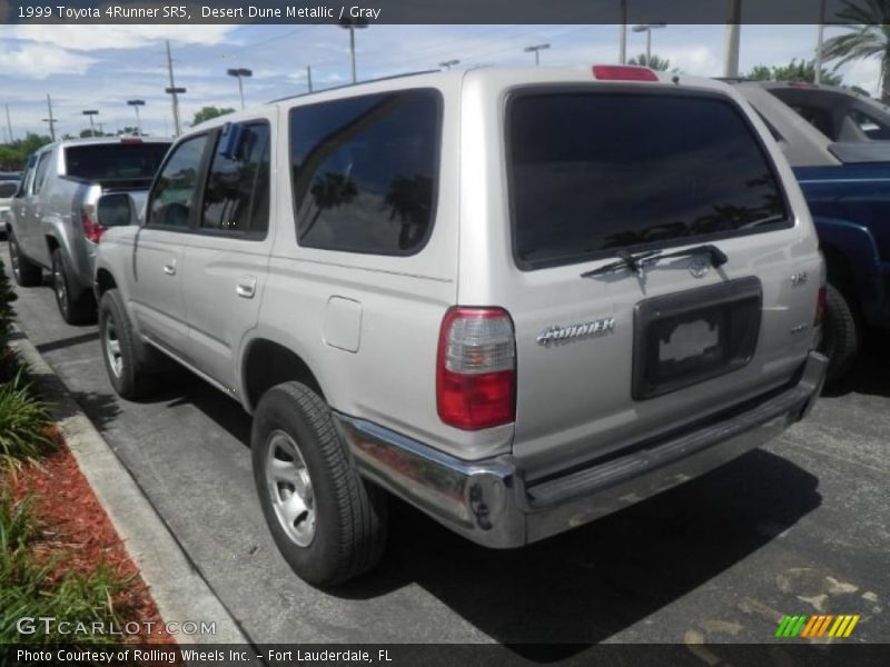 Desert Dune Metallic / Gray 1999 Toyota 4Runner SR5