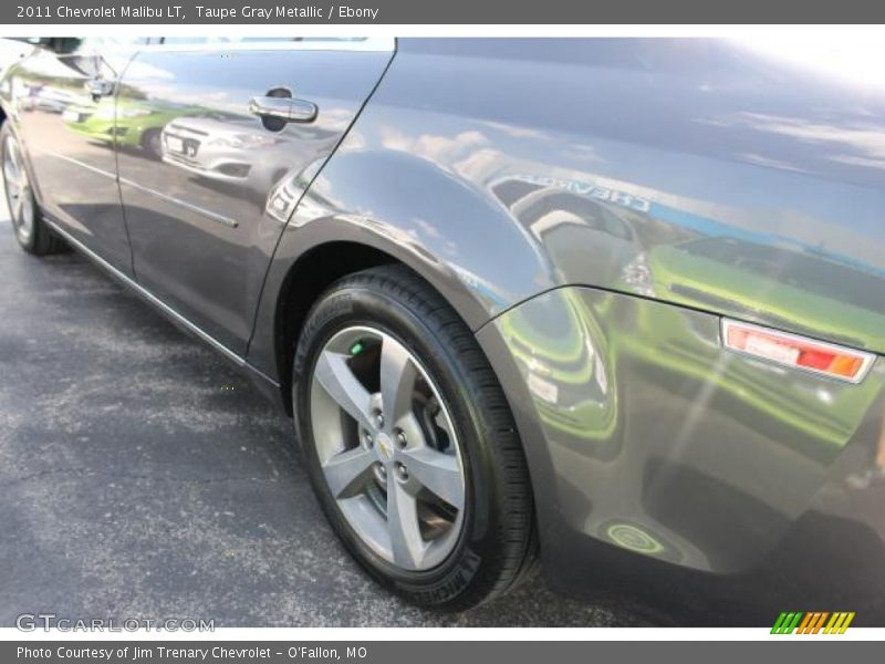 Taupe Gray Metallic / Ebony 2011 Chevrolet Malibu LT