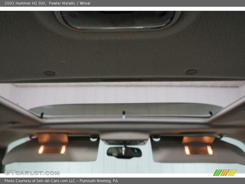 Pewter Metallic / Wheat 2003 Hummer H2 SUV