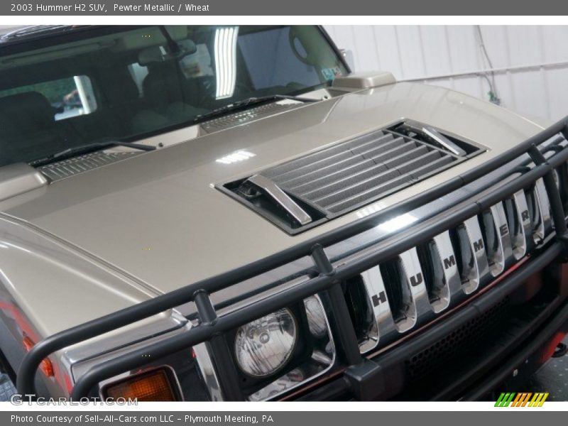 Pewter Metallic / Wheat 2003 Hummer H2 SUV