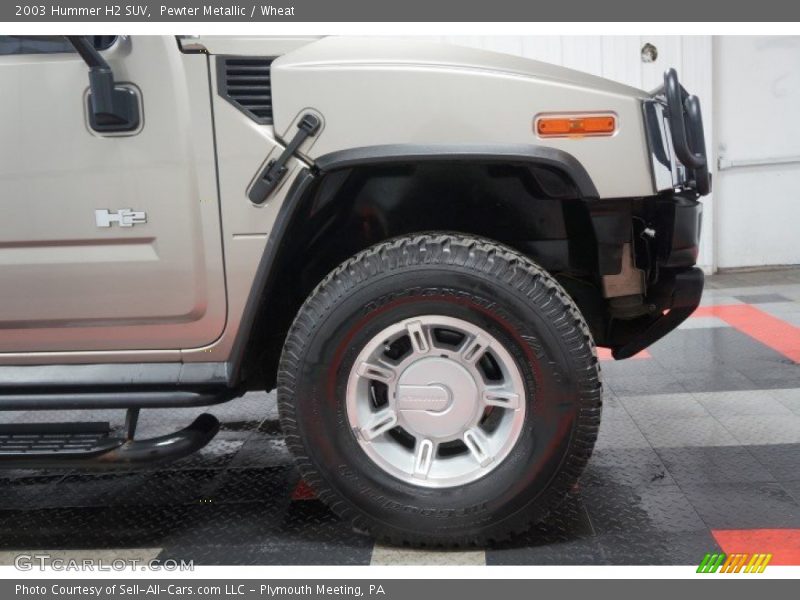 Pewter Metallic / Wheat 2003 Hummer H2 SUV