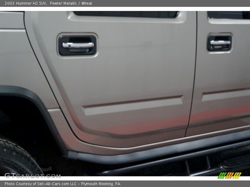 Pewter Metallic / Wheat 2003 Hummer H2 SUV