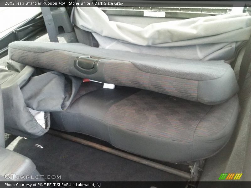 Stone White / Dark Slate Gray 2003 Jeep Wrangler Rubicon 4x4