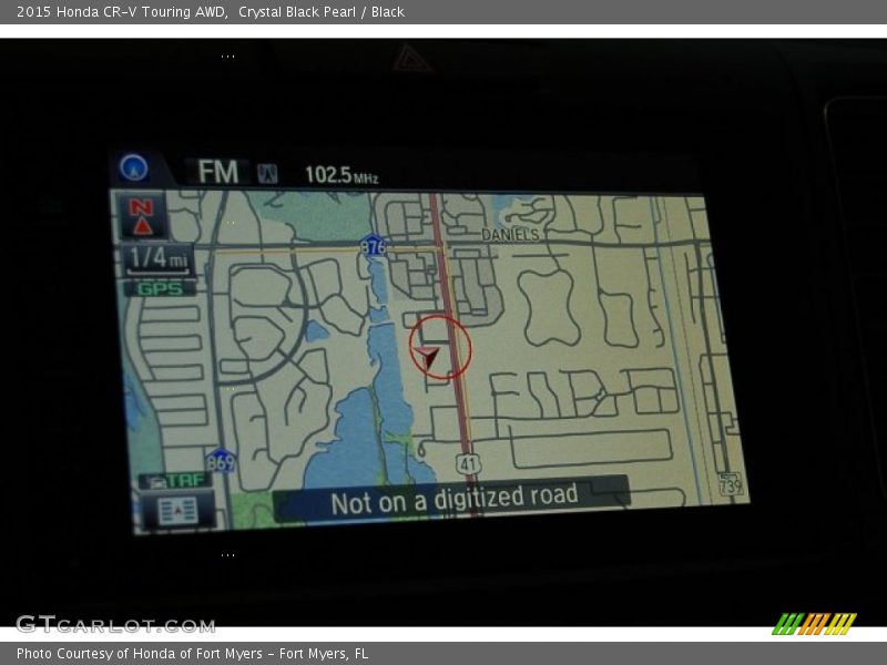 Crystal Black Pearl / Black 2015 Honda CR-V Touring AWD