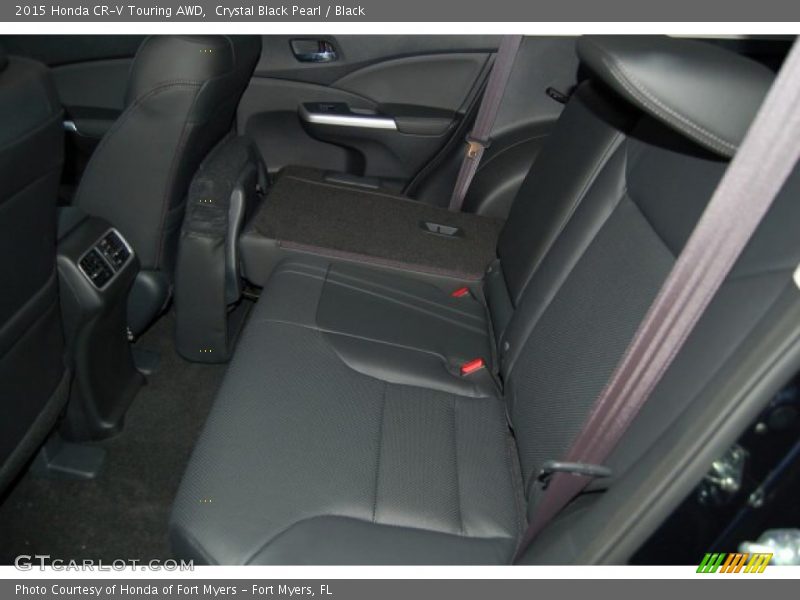 Crystal Black Pearl / Black 2015 Honda CR-V Touring AWD