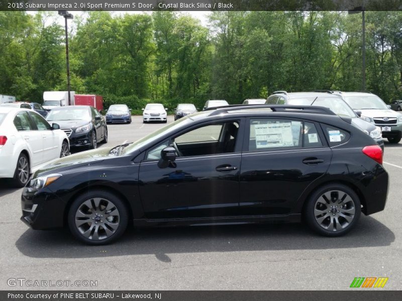 Crystal Black Silica / Black 2015 Subaru Impreza 2.0i Sport Premium 5 Door