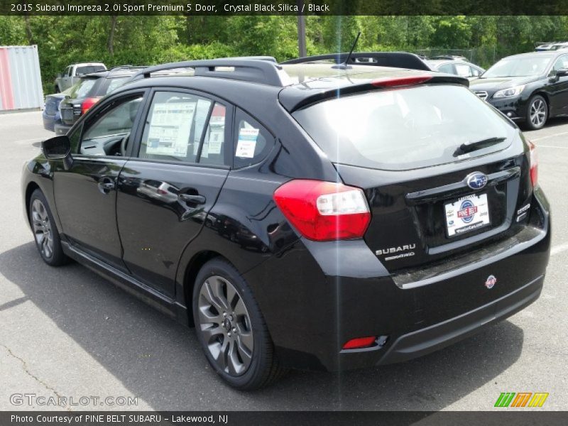 Crystal Black Silica / Black 2015 Subaru Impreza 2.0i Sport Premium 5 Door