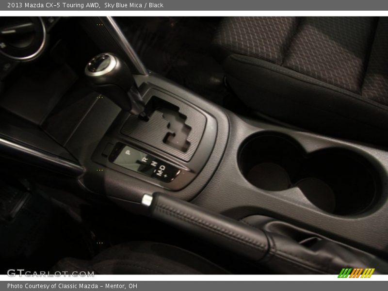Sky Blue Mica / Black 2013 Mazda CX-5 Touring AWD