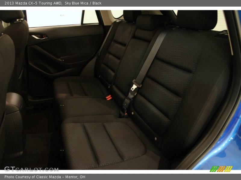 Sky Blue Mica / Black 2013 Mazda CX-5 Touring AWD