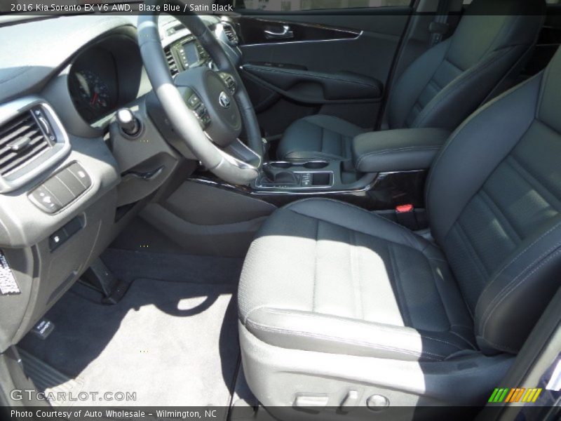 Blaze Blue / Satin Black 2016 Kia Sorento EX V6 AWD