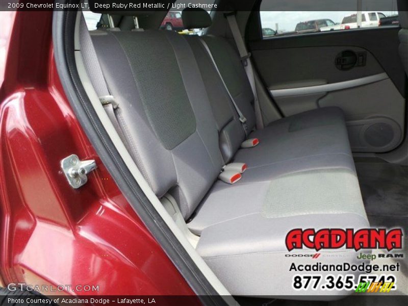 Deep Ruby Red Metallic / Light Cashmere 2009 Chevrolet Equinox LT