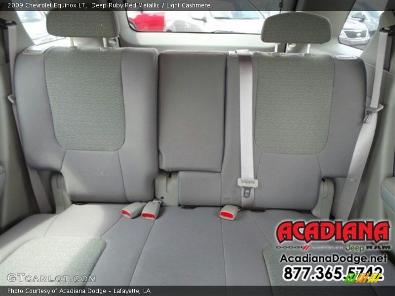 Deep Ruby Red Metallic / Light Cashmere 2009 Chevrolet Equinox LT