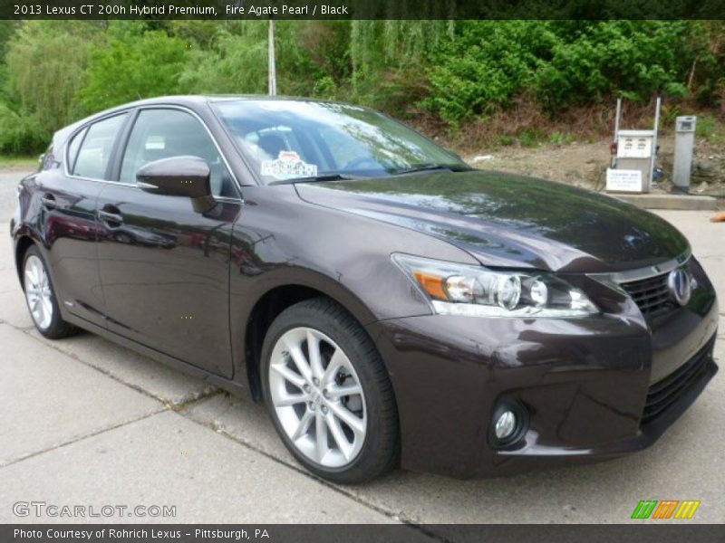 Front 3/4 View of 2013 CT 200h Hybrid Premium