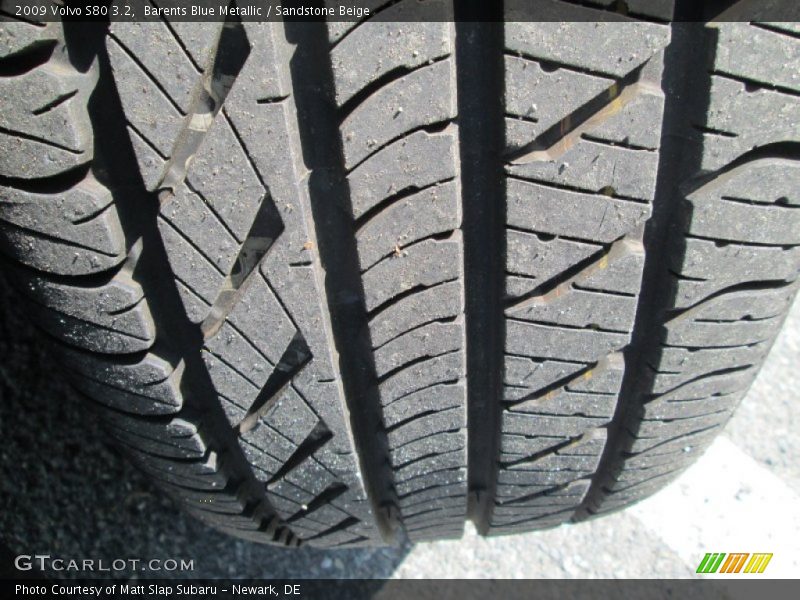 Barents Blue Metallic / Sandstone Beige 2009 Volvo S80 3.2