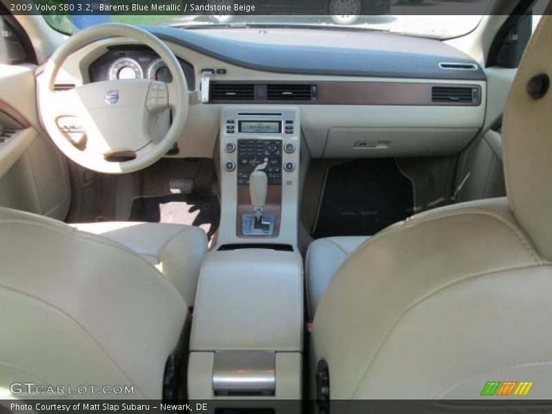 Barents Blue Metallic / Sandstone Beige 2009 Volvo S80 3.2