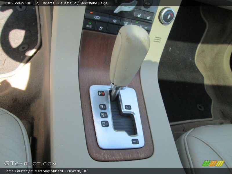 Barents Blue Metallic / Sandstone Beige 2009 Volvo S80 3.2