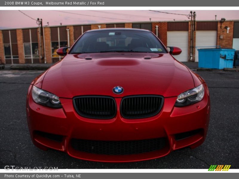 Melbourne Red Metallic / Fox Red 2008 BMW M3 Coupe
