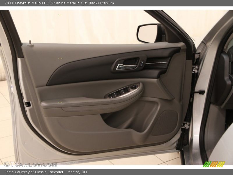 Silver Ice Metallic / Jet Black/Titanium 2014 Chevrolet Malibu LS