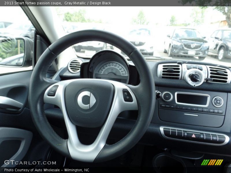 Gray Metallic / Design Black 2013 Smart fortwo passion coupe